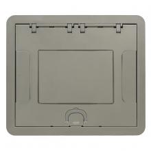 Hubbell Wiring Device-Kellems 610GCCVRNKC - 6/10G CARPET CVR, INSERT, NICKEL POWDER