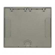 Hubbell Wiring Device-Kellems 610GTCVRNK - 6/10G TILE CVR, FLUSH, NICKEL POWDER