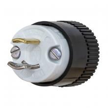 Hubbell Wiring Device-Kellems 7465N - LKG PLUG, MIDGET, 15A 125V, ML-1P