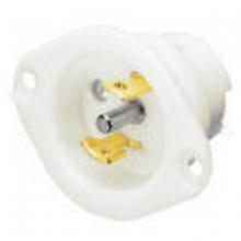 Hubbell Wiring Device-Kellems 7486MBM - LKG INLT, MID, 15A 125/250V, ML-3P, MOD