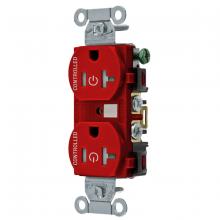 Hubbell Wiring Device-Kellems BR20C2RTR - 2/2 CONTROLLED 20A 125V, B/S, TR DUP, R