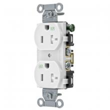 Hubbell Wiring Device-Kellems BR20WHIWRTR - HBL BR20WHITR