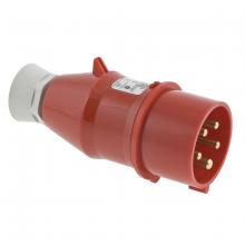 Hubbell Wiring Device-Kellems C532P6S - PS, C-IEC, PLUG, 4P5W, 32A 220-415V, S/P