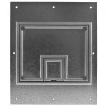 Hubbell Wiring Device-Kellems CFB7CVRALU - REC FB COVER, 7-G, ALUM, CARPET