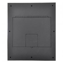 Hubbell Wiring Device-Kellems CFB7CVRCBLK - REC FB COVER (NO EDGING) , 7-G, BLACK