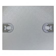 Hubbell Wiring Device-Kellems CFB8CVRALU1 - REC FB COVER, 8G, HIGH LOAD, ALU, CARPET