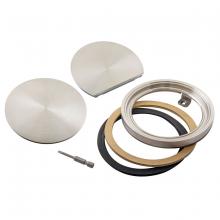 Hubbell Wiring Device-Kellems CFBS1R4T2CVRSS - S1R4,CFB TILE FLG,2 CVR,STAINLESS STEEL