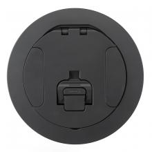 Hubbell Wiring Device-Kellems CFBS1R6CVRBLK - CFB ROUND 6 INCH COVER, BLACK
