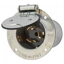 Hubbell Wiring Device-Kellems CS6375M2 - CS6375 W/LIFT COVER ROUND METALLIC