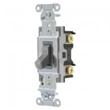 Hubbell Wiring Device-Kellems CSB120GY - SWITCH, SPEC, SP, 20A 120/277V, B+S, GY