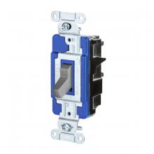 Hubbell Wiring Device-Kellems CSB315STGY - 3W TOG, COM, ST, 15A 120/277V, GY