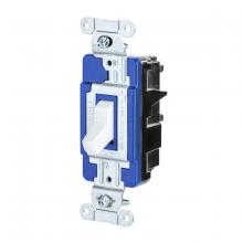 Hubbell Wiring Device-Kellems CSB315STW - 3W TOG, COM, ST, 15A 120/277V, WH