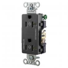 Hubbell Wiring Device-Kellems DR20C2BLK - 2/2 CONTROLLED 20A 125V, B/S, DECO, BK