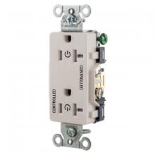 Hubbell Wiring Device-Kellems DR20C2LATR - 2/2 CONTROLLED 20A 125V, B/S, TR DECO,LA