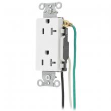 Hubbell Wiring Device-Kellems DR20WHITRP2 - DR20WHITR W/ 8" STRANDED LEADS