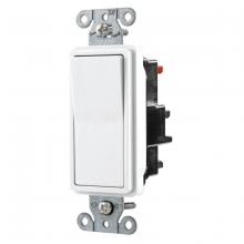 Hubbell Wiring Device-Kellems DS115STW - SP DECO, COM, ST, 15A 120/277V, WH