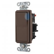 Hubbell Wiring Device-Kellems DS120STIL - SP DECO, COM, ST, 20A 120/277V, IL, BR