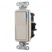 Hubbell Wiring Device-Kellems DS320STILLA - 3W DECO, COM, ST, 20A 120/277V, IL, LA