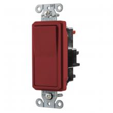 Hubbell Wiring Device-Kellems DS320STR - 3W DECO, COM, ST, 20A 120/277V, RD