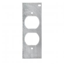 Hubbell Wiring Device-Kellems FB10MPDUP - MOUNTING PLATE, 10-GANG, SINGLE, DUPLEX