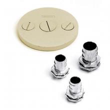 Hubbell Wiring Device-Kellems FF3I - 3 SERV FRPT FURN FEED INSERT, IV