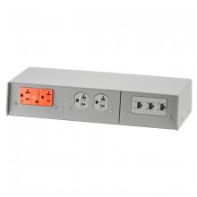 Hubbell Wiring Device-Kellems FR680GYA - FRPT PEDESTAL, 6-G, GY