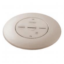 Hubbell Wiring Device-Kellems FRF3AL - 3 SERV FLUSH FURNIT FEED PLT, ALUMINUM