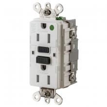 Hubbell Wiring Device-Kellems GF8200SGW - 15A INDUSTRIAL TRWR GFR HG WHITE