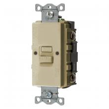Hubbell Wiring Device-Kellems GFBFST20I - 20A COM SELF TEST FACELESS GFR IVORY