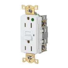 Hubbell Wiring Device-Kellems GFR82W - 15A 125VAC COMM HG GFR WHITE