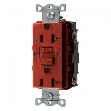 Hubbell Wiring Device-Kellems GFRST20RU - 20A COMM SELF TEST US GFR RED