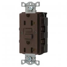 Hubbell Wiring Device-Kellems GFRST20SNAPNA - 20A COMM SELF TEST SNAP GFR USA BROWN