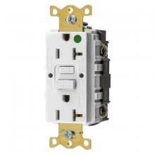 Hubbell Wiring Device-Kellems GFRST83WU - 20A COMM HG SELF TEST US GFR WHITE