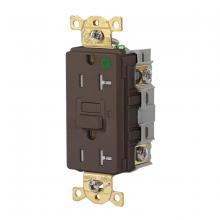 Hubbell Wiring Device-Kellems GFRTW83 - 20A 125VAC COMM HG TRWR GFR BROWN
