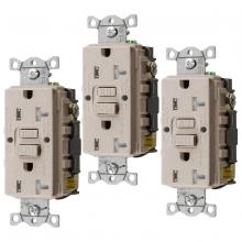 Hubbell Wiring Device-Kellems GFTRST20LA3 - 20A COMM SELF TEST TR GFR LT AL, 3 PA