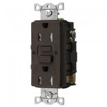 Hubbell Wiring Device-Kellems GFTWRST15U - 15A COMM SELF TEST TRWR US GFR BROWN