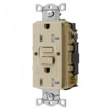Hubbell Wiring Device-Kellems GFTWRST20IU - 20A COMM SELF TEST TRWR US GFR IVORY