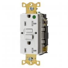 Hubbell Wiring Device-Kellems GFTWRST83WU - 20A COMM HG SELF TEST TRWR US GFR WHITE