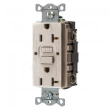 Hubbell Wiring Device-Kellems GFWRST20LA - 20A COMM SELF TEST WR GFR LT ALMOND