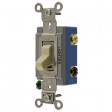 Hubbell Wiring Device-Kellems HBL1203IL - 3 WAY TOG, IND GRD, 15A 120/277V, ILLUIV