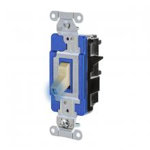 Hubbell Wiring Device-Kellems HBL1203STILI - 3W TOG, IND, ST, 15A 120/277V, IL, IV