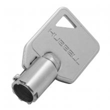 Hubbell Wiring Device-Kellems HBL1209RKL - REP BARREL KEY FOR LOCKING SW