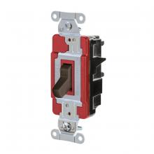 Hubbell Wiring Device-Kellems HBL1223ST - 3W TOG, IND, ST, 20A 120/277V, BR