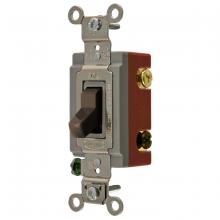 Hubbell Wiring Device-Kellems HBL1224 - 4 WAY TOG, IND GRD, 20A 120/277V, BR