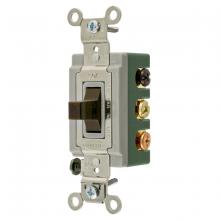 Hubbell Wiring Device-Kellems HBL1388 - TOG, 30A 120/277V, DPDT CNTR OFF, BR