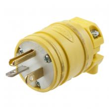 Hubbell Wiring Device-Kellems HBL1433 - ELASTOGRIP PLUG, 20A 125V, 5-20P