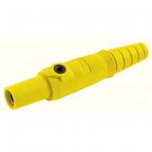 Hubbell Wiring Device-Kellems HBL15FY - SINGLE POLE SER 15 FEM PLUG, 150A, YL