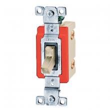Hubbell Wiring Device-Kellems HBL18201ICN - SP TOG, IND GRD, 15A 347V, IV