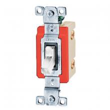 Hubbell Wiring Device-Kellems HBL18221WCN - SP TOG, IND GRD, 20A 347V, WH