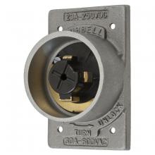 Hubbell Wiring Device-Kellems HBL20418 - H/LOCK INLET, 30A 600V, 3P4W